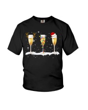 White Wine Glass Youth T-Shirt thumbnail
