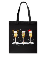 White Wine Glass Tote Bag thumbnail