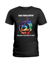 Find Your Center Ladies T-Shirt thumbnail