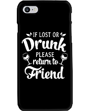 Wine If Lost Or Drunk Phone Case thumbnail