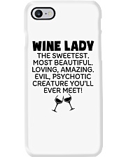 Wine Lady The Sweetest Phone Case thumbnail