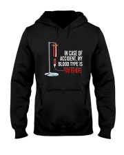 Wine In Case Of Accident Hooded Sweatshirt thumbnail