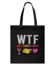 Wine Turkey Family Tote Bag thumbnail