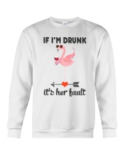 Wine If I'm Drunk Crewneck Sweatshirt thumbnail