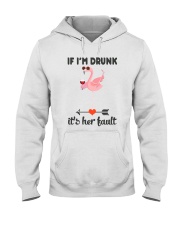 Wine If I'm Drunk Hooded Sweatshirt thumbnail
