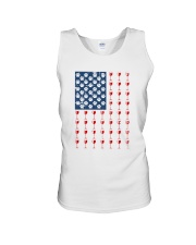 Dog Flag Mix Wine Unisex Tank thumbnail