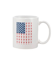 Dog Flag Mix Wine Mug thumbnail