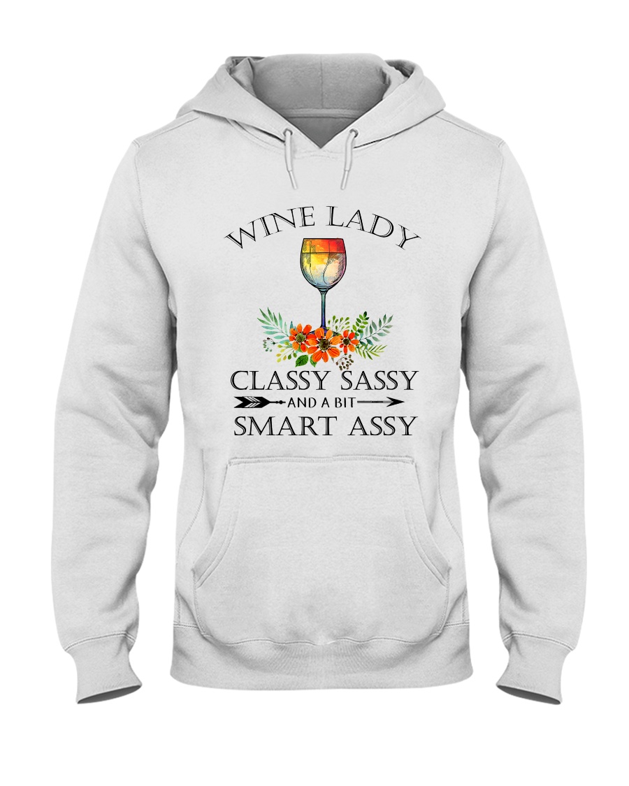 Wine Lady pillow Hooded Sweatshirt