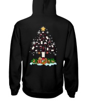 Wine Christmas Hooded Sweatshirt back