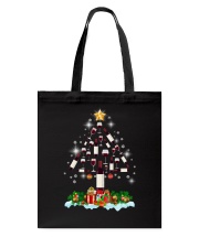 Wine Christmas Tote Bag thumbnail