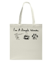Yoga Coffee and Dogs Tote Bag thumbnail