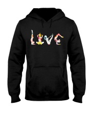 Yoga Love Flower Hooded Sweatshirt thumbnail