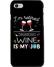 Drinking Wine is My Job Phone Case thumbnail