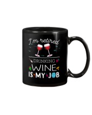 Drinking Wine is My Job Mug thumbnail