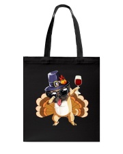 Wine And Dog Tote Bag thumbnail