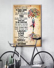 Yoga Today Is A Good Day Poster 11x17 Poster lifestyle-poster-7