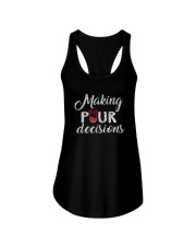 Wine Making Pour Decisions Ladies Flowy Tank thumbnail