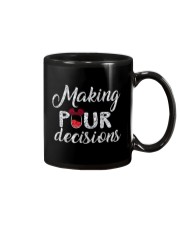 Wine Making Pour Decisions Mug thumbnail