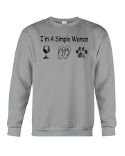 Dog and Wine Crewneck Sweatshirt thumbnail