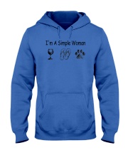 Dog and Wine Hooded Sweatshirt thumbnail