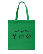 Dog and Wine Tote Bag thumbnail