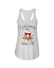 I Just Freaking Love Wine Ladies Flowy Tank thumbnail