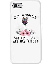 Love Wine and Has Tattoos Phone Case thumbnail