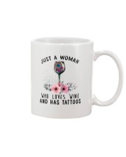 Love Wine and Has Tattoos Mug thumbnail