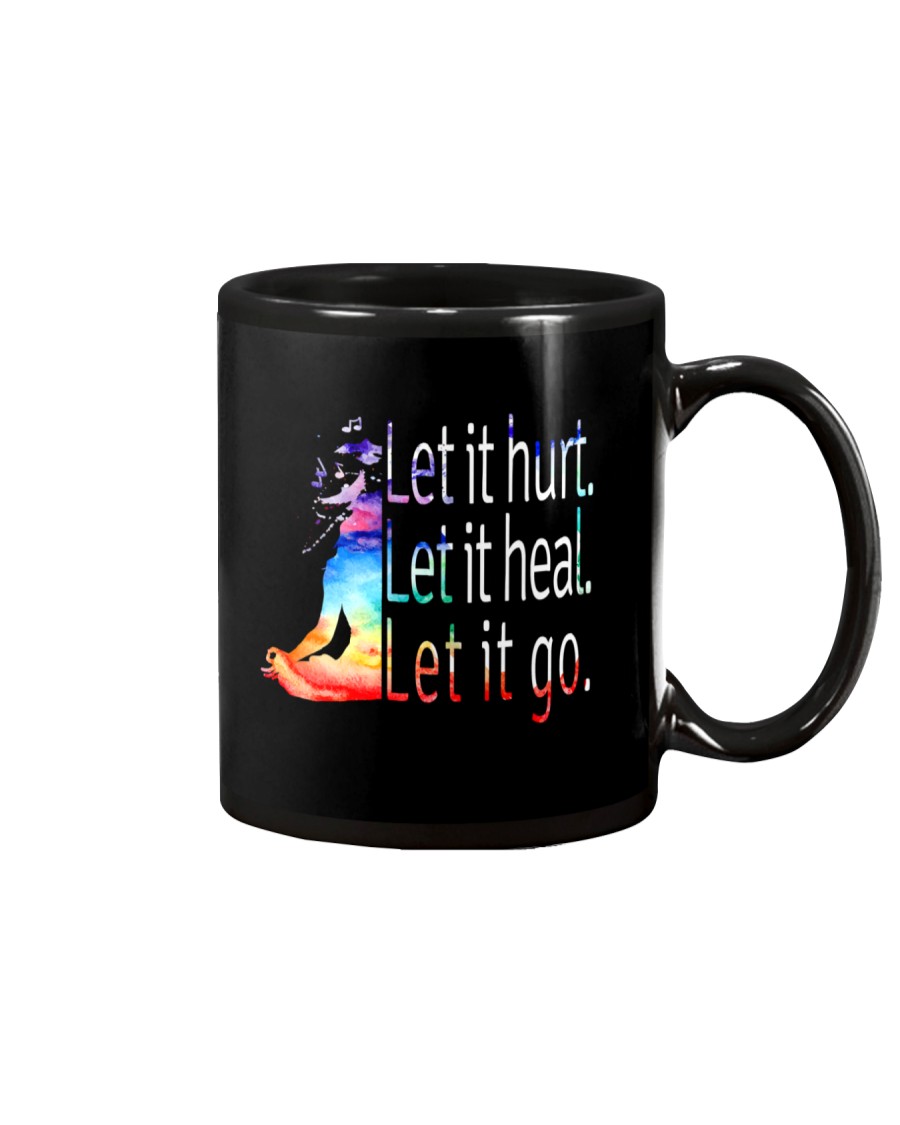 Yoga Let It Hurt Mug