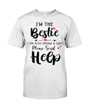 Wine Bestie Helf Classic T-Shirt thumbnail