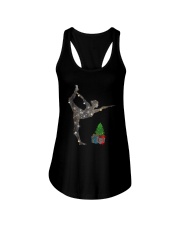 Yoga Christmas Ladies Flowy Tank thumbnail