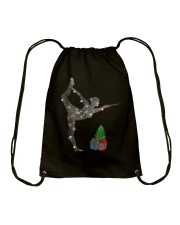 Yoga Christmas Drawstring Bag thumbnail