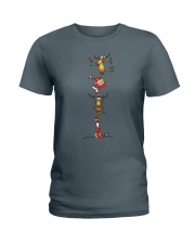 Yoga With Kids Ladies T-Shirt thumbnail