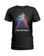 Find Balance Yoga Ladies T-Shirt thumbnail