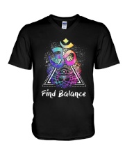 Find Balance Yoga V-Neck T-Shirt thumbnail