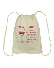 Wine Creature You'll Ever Meet Drawstring Bag thumbnail