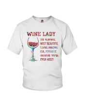 Wine Creature You'll Ever Meet Youth T-Shirt thumbnail
