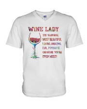 Wine Creature You'll Ever Meet V-Neck T-Shirt thumbnail
