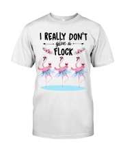 Wine I Really Don't Give A Flock Classic T-Shirt front