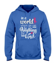 Yoga- In a world Hooded Sweatshirt front