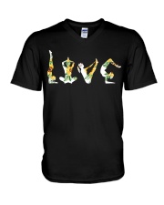 Yoga Love V-Neck T-Shirt thumbnail