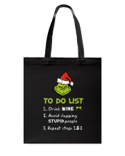 Wine To Do List Tote Bag thumbnail