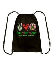 Peace Love Hope - Mental Awareness Drawstring Bag tile