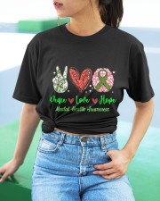 Peace Love Hope - Mental Awareness Classic T-Shirt apparel-classic-tshirt-lifestyle-front-214