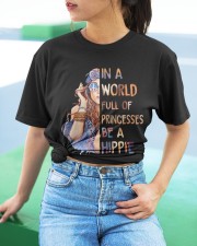 In A World Full Of Princesses Be A Hippie Classic T-Shirt apparel-classic-tshirt-lifestyle-front-214