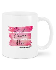 Strength - Courage - Hope -Breast Cancer Mugs tile