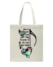 And In The End Tote Bag tile
