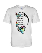 And In The End V-Neck T-Shirt tile