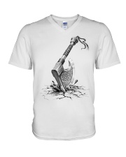 Viking Axe V-Neck T-Shirt tile