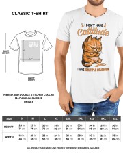 I Don't Have Cattitude - Multiple Sclerosis Classic T-Shirt custom-t-shirts-classic-lifestyle-front-198